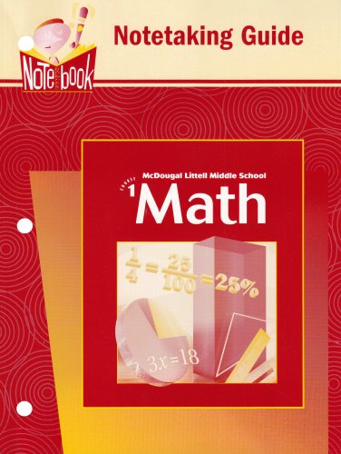 McDougal Littell Middle School Math, Course 1