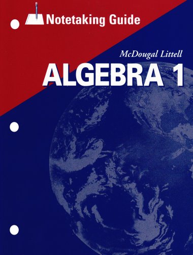 McDougal Littell Algebra 1