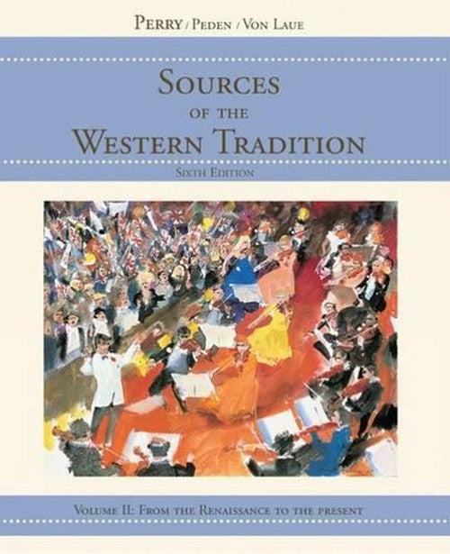 Sources Of The Western Tradition