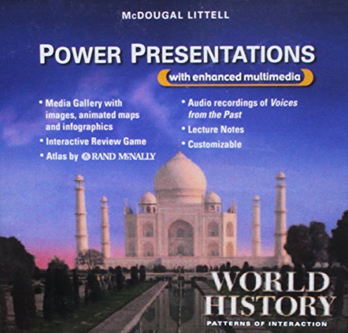 World History: Patterns of Interaction: Power Presentations CD-ROM