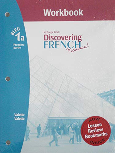 Workbook with Lesson Review Bookmarks Level 1a