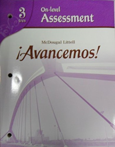 Avancemos OnLevel Assessment Program Level