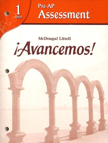 Pre-AP Assessment: Avancemos! 1 Uno