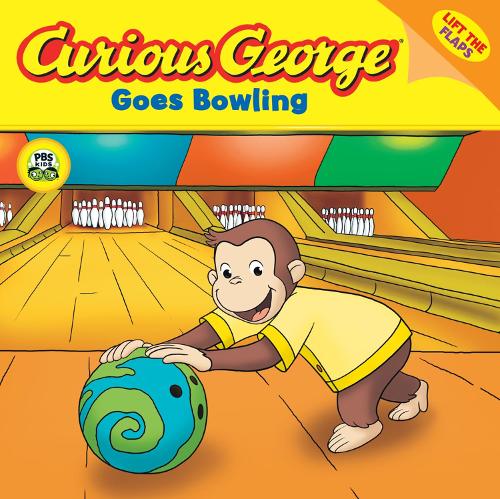 Curious George Goes Bowling (Lift-The-Flap Book)