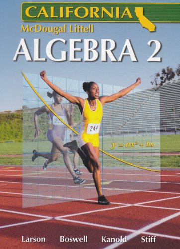 Holt McDougal Larson Algebra 2