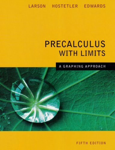 Precalculus with Limits