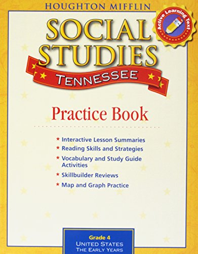Social Studies Tennessee Practice Book Grade 4 (Un