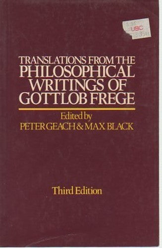 Philosophical Writings