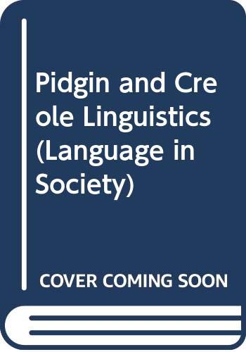 Pidgin and Creole Linguistics