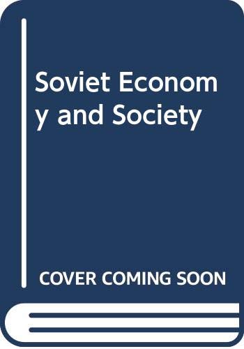 Soviet Economy and Society