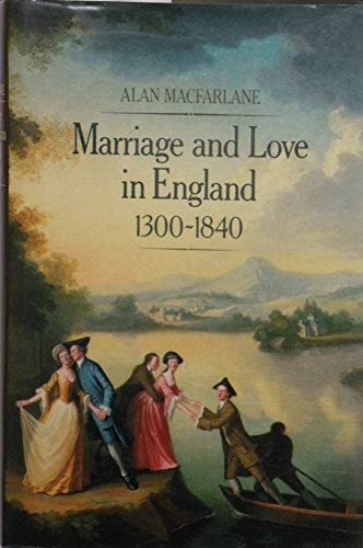 Marriage and Love in England