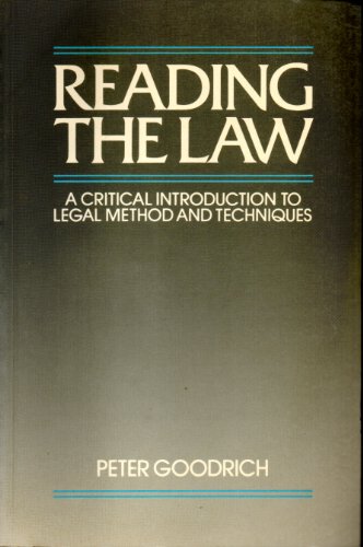 Reading the Law