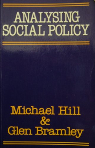 Analysing Social Policy