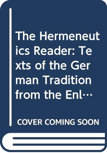 The Hermeneutics Reader
