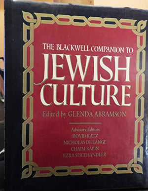 The Blackwell Companion to Jewish Culture