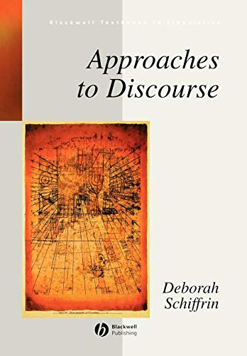 Approaches to Discourse