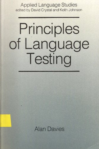 Principles of Language Testing