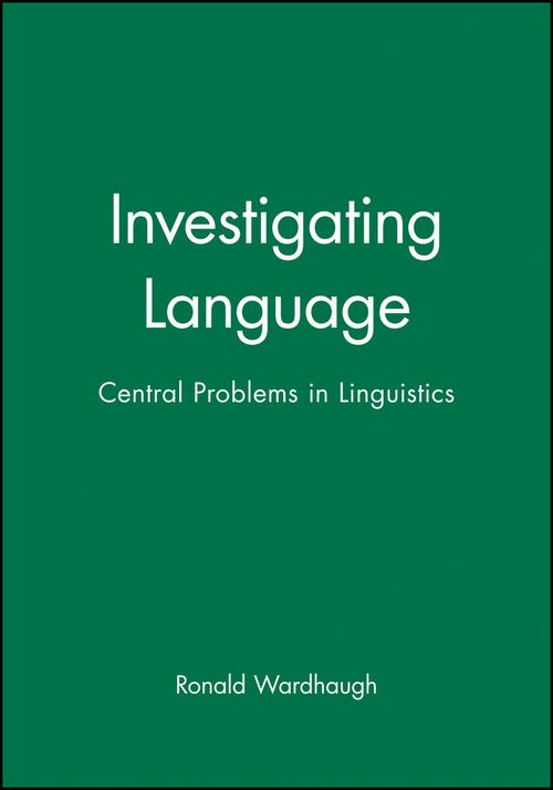 Investigating Language