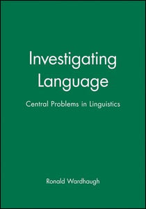 Investigating Language 
