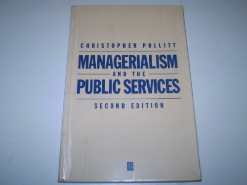 Managerialism and the Public Services