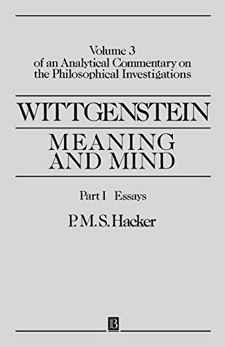 Wittgenstein: Meaning and Mind
