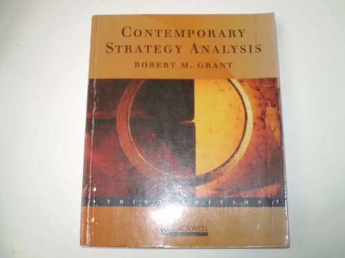 Contemporary Strategy Analysis