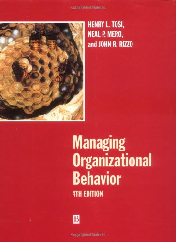 Managing Organizational Behaviour