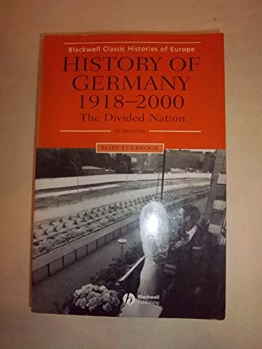 History of Germany 1918-2000