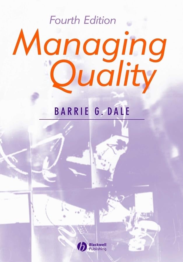 Managing Quality