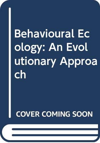 Behavioural Ecology