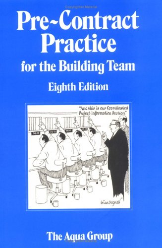Pre-contract Practice for the Building Team