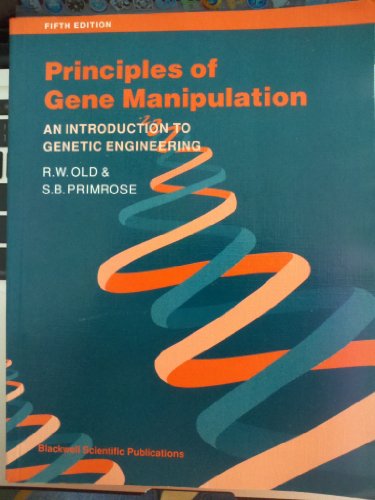 Principles of Gene Manipulation