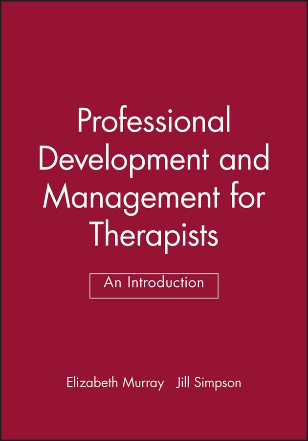Professional Development and Management for Therapists