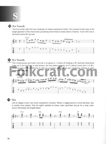 The Guitar Licktionary