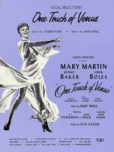 One Touch of Venus Piano, Vocal and Guitar Chords