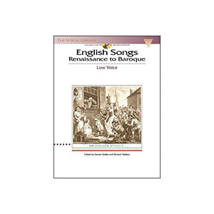 English Songs (Low Voice). Includes Audio Online: The Vocal Library