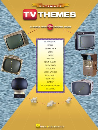 Ultimate TV Themes: 93 Songs from Your Favorite Shows : Piano, Vocal, Guitar