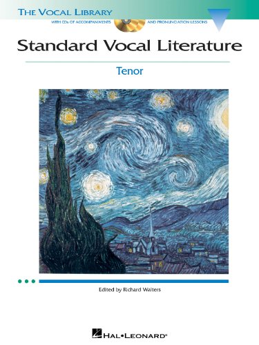 Standard Vocal Literature - Tenor An Introduction to Repertoire (Vocal Library)