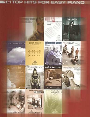 14 Top Hits for Easy Piano