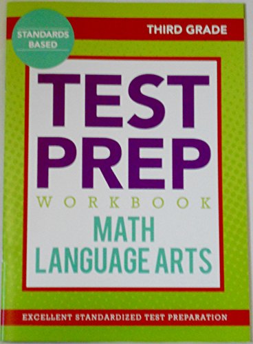Test Prep Workbook: Third Grade Math & Language Arts