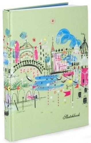 Green Venice Sketchbook (8.5x11)