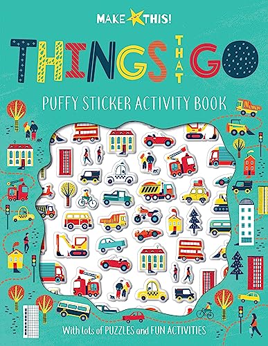 Puffy Sticker - Things That Go