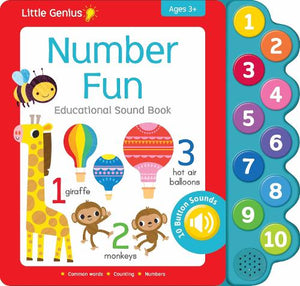 10 Button Sound - Little Genius - Counting
