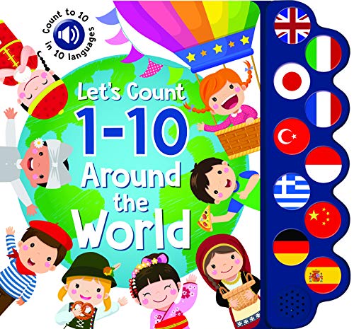10 Button Sound - Let's Count 1-10 Around the World
