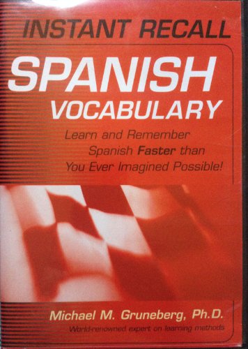 Instant Recall Spanish Vocabulary