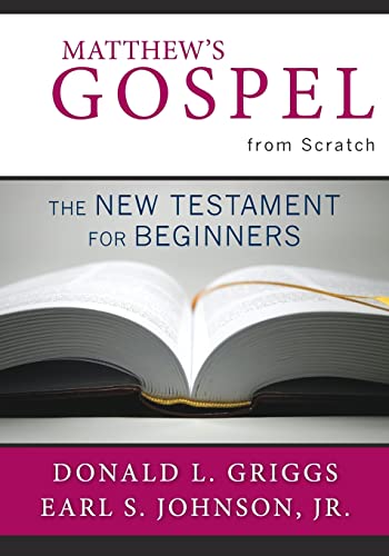 Matthew's Gospel from Scratch