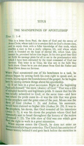The Letters to Timothy, Titus, and Philemon