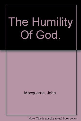 The Humility of God