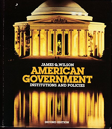 Wilson American Government Reprint