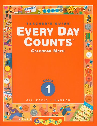 Every Day Counts, Grade 1, Calendar Math